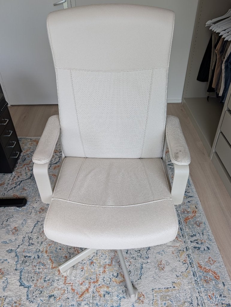 IKEA MILLBERGET bureaustoel zeer goede staat, Ophalen, Gebruikt, Beige, Bureaustoel