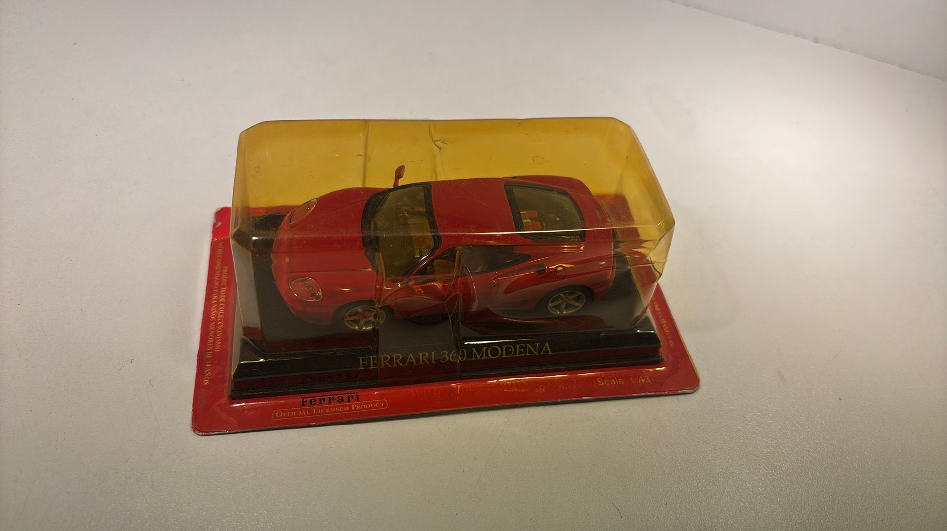 Ferrari 360 Modena red atlas 1.43, Overige merken, Auto, Ophalen of Verzenden, A