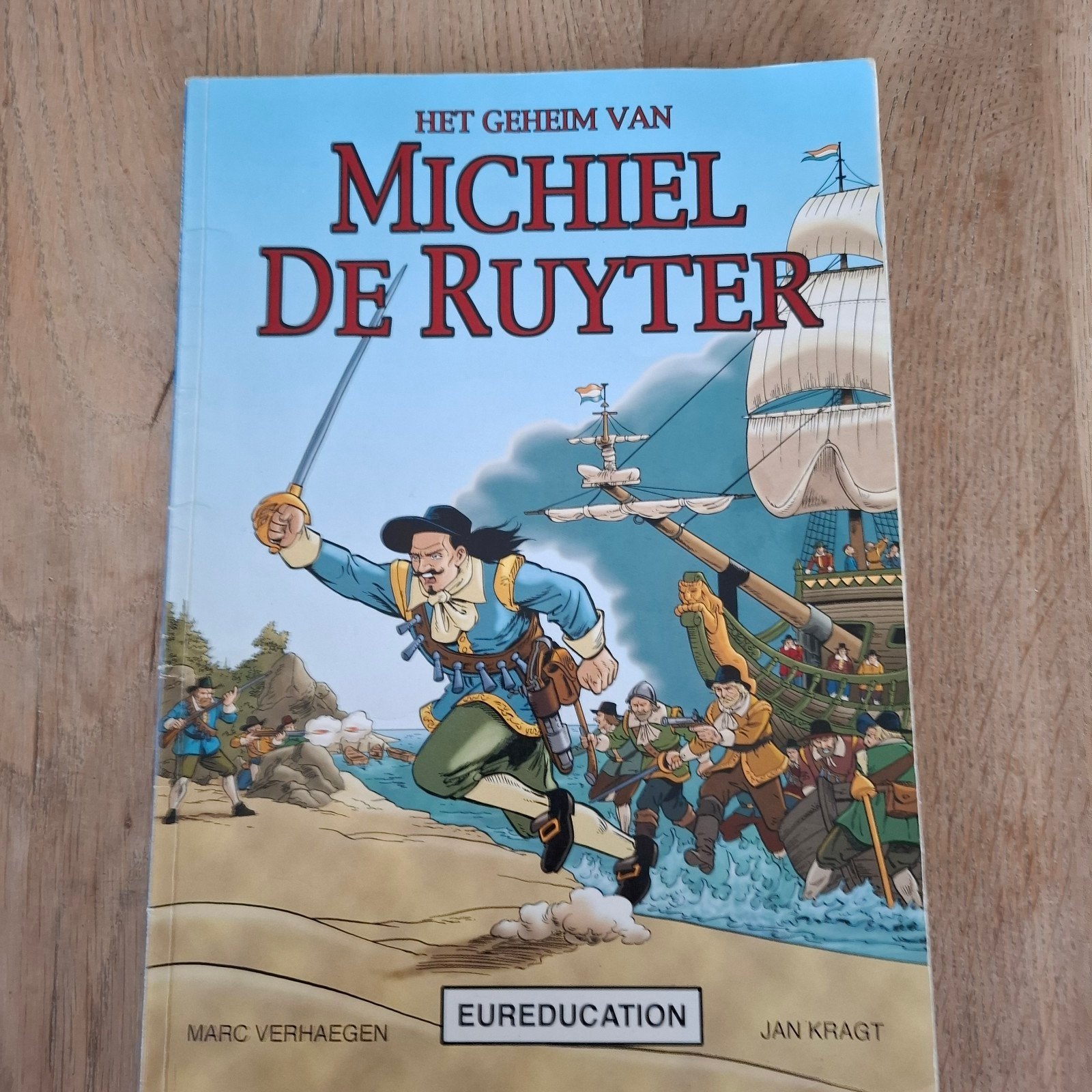 het geheim van michiel de ruyter, Eén stripboek, Ophalen of Verzenden, Gelezen