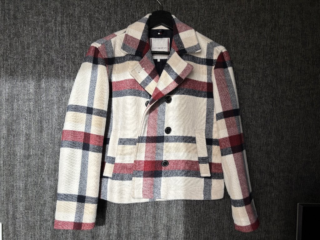 Tommy Hilfiger Peacoat - kort jack mt152 - nieuw, Meisje, Nieuw, Ophalen of Verzenden, Tommy Hilfiger