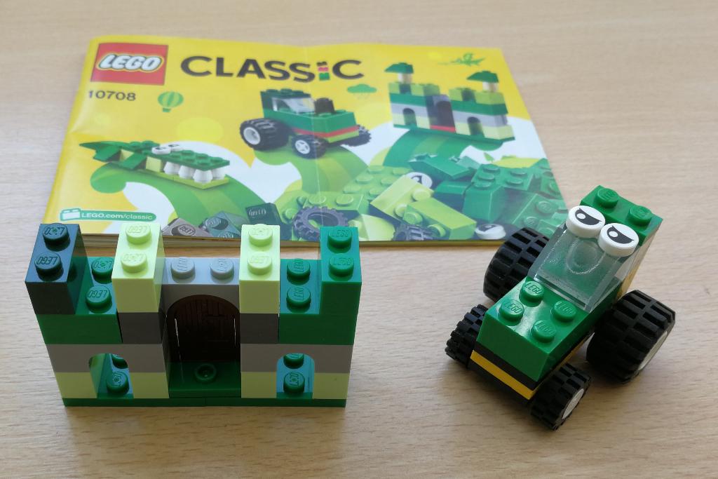 Lego 10708 classic incompleet met handleiding, Lego, Ophalen of Verzenden, Zo goed als nieuw, Losse stenen