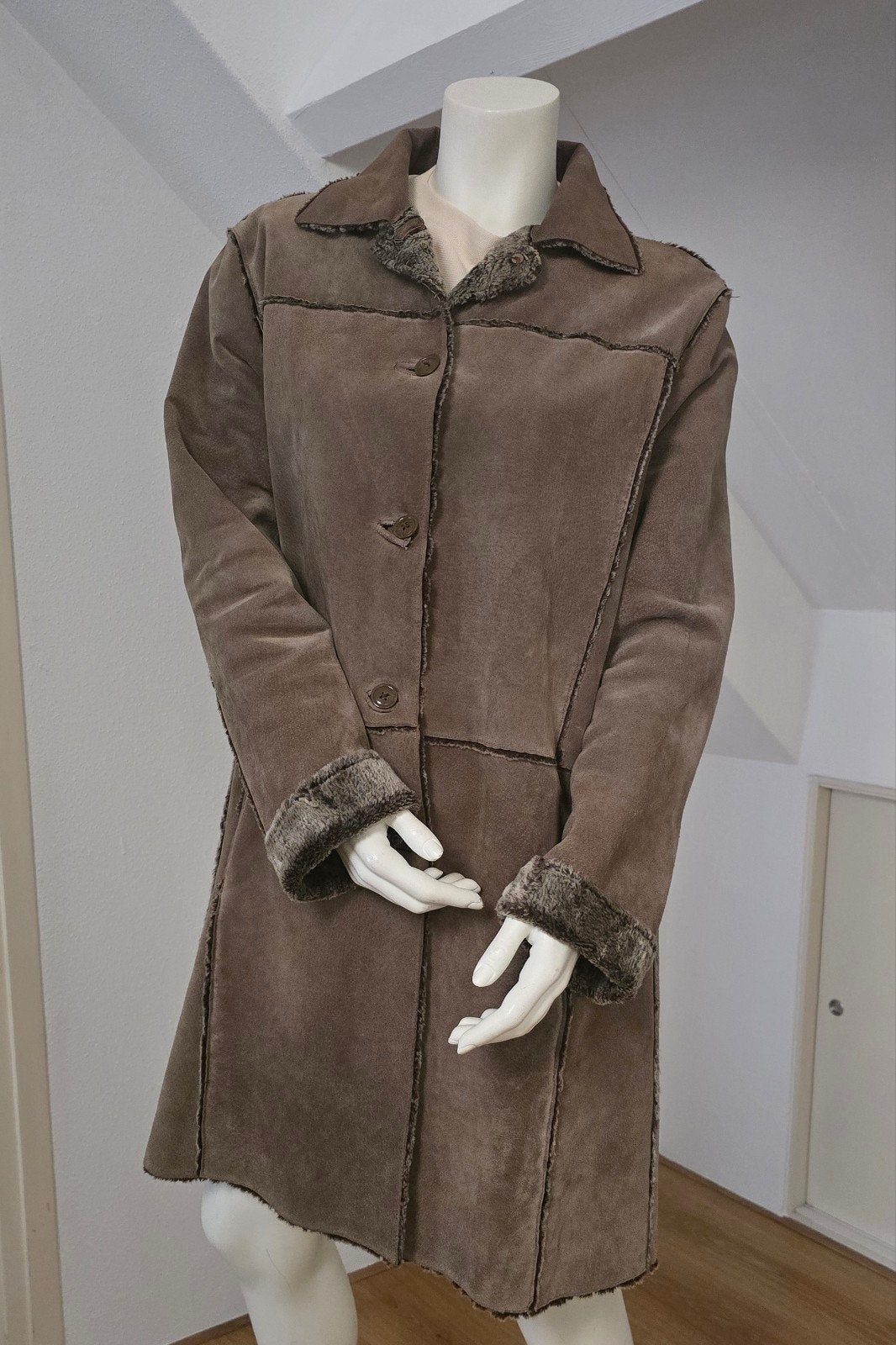 Vintage Leren Penny Lane Coat - Authentic Clothing Company, Kleding | Dames, Ophalen of Verzenden