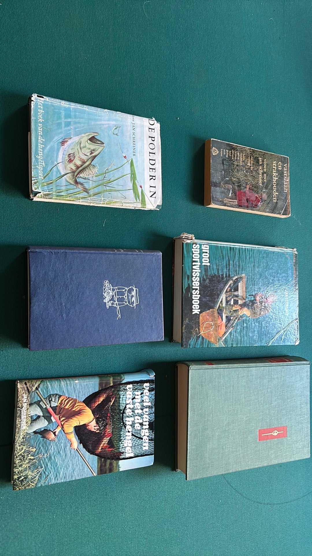 Schreiner visboeken, Ophalen of Verzenden, Zo goed als nieuw