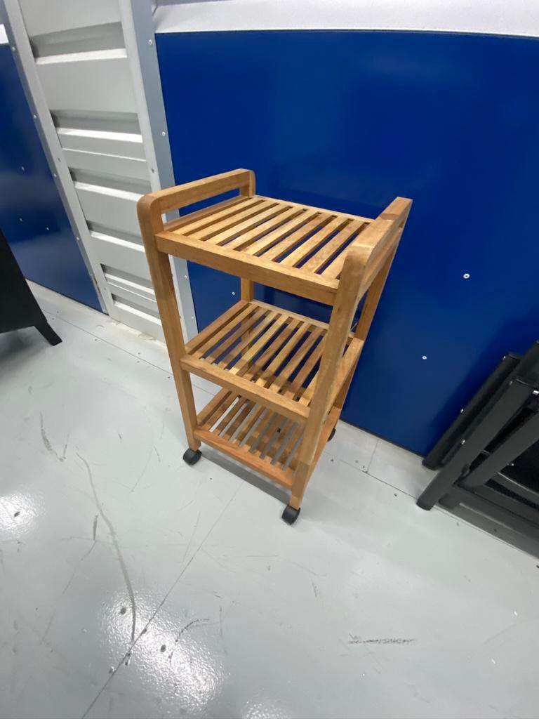 Keuken trolly bijzettafel bijzet kar keukenkast keuken kar, Zo goed als nieuw, Minder dan 100 cm, 25 tot 50 cm, 50 tot 100 cm