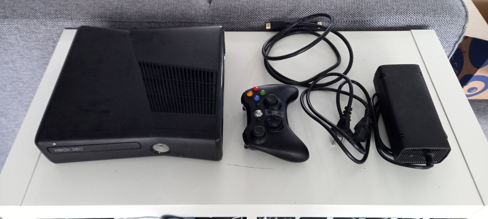Xbox360 Slim RGH, 250gb hdd, controller en voeding, Spelcomputers en Games, Spelcomputers | Xbox 360, 360 S, Ophalen of Verzenden