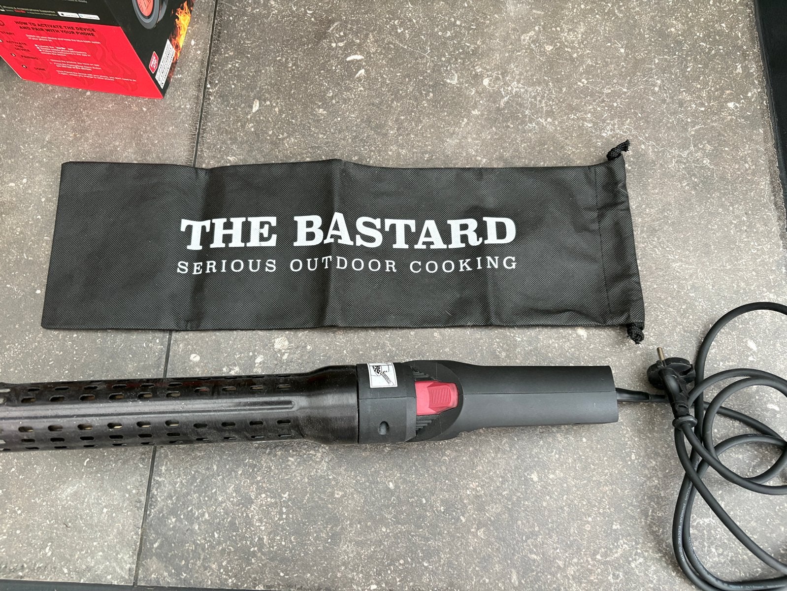 The Bastard One Minute Lighter Elektrische BBQ aanmaakbrande, Ophalen of Verzenden, Gebruikt, The Bastard