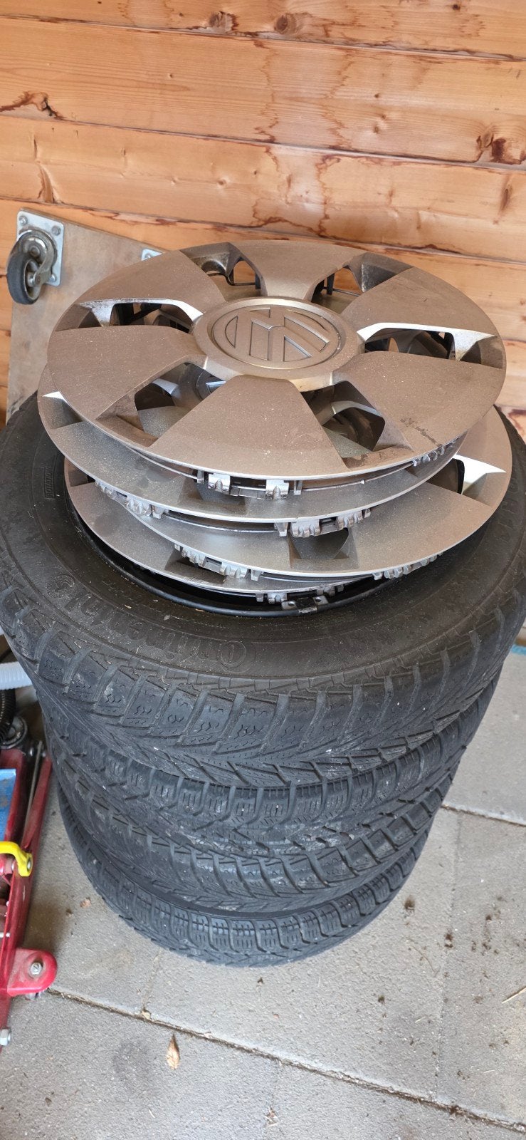 Winterbanden set VW Up, Seat Mii, Skoda Citygo, Auto diversen, Ophalen, Gebruikt