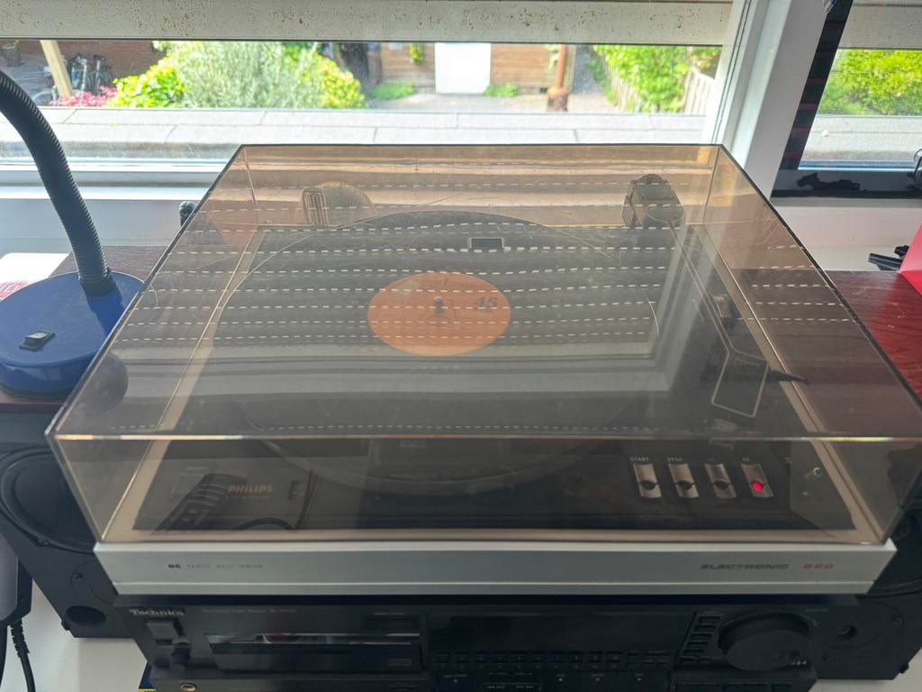 Philips type 222 platenspeler, Audio, Tv en Foto, Platenspelers, Ophalen of Verzenden, Zo goed als nieuw, Philips