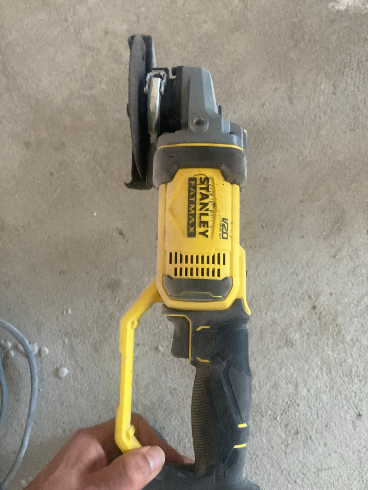 Stanley Fatmax V20 Accu Haakse Slijper - Zo goed als nieuw, Doe-het-zelf en Verbouw, Ophalen of Verzenden, Zo goed als nieuw, Minder dan 700 watt