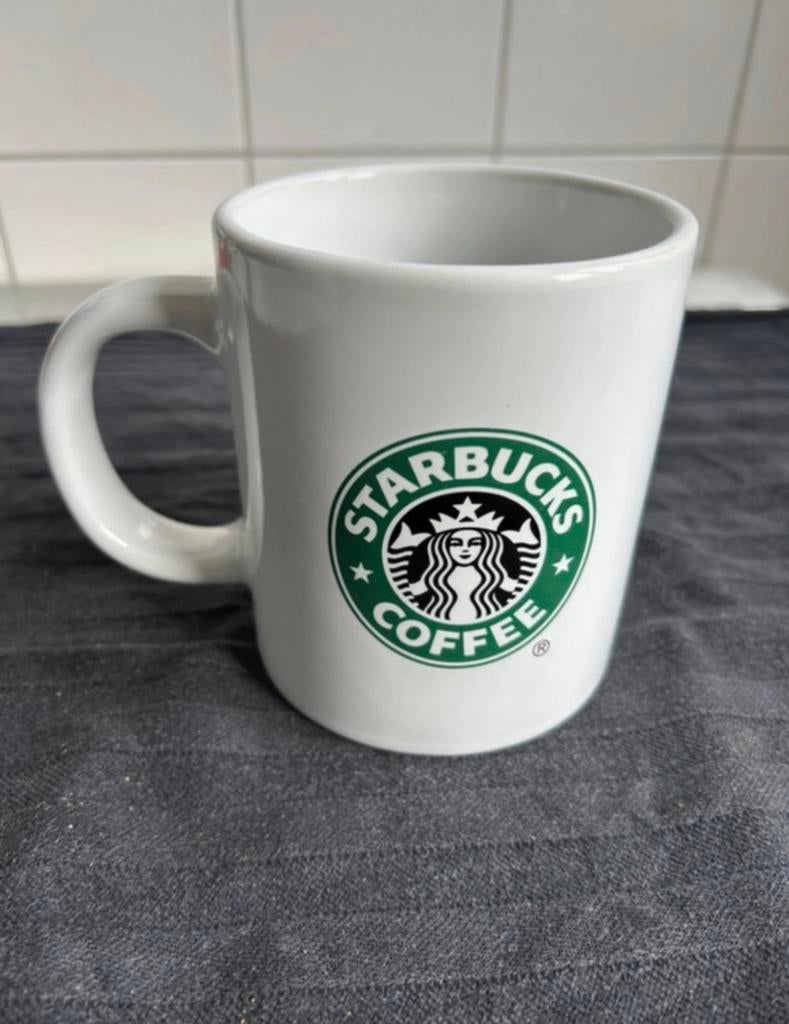 Starbucks koffiebeker groot - 11,5 cm hoog, Ophalen of Verzenden, Zo goed als nieuw