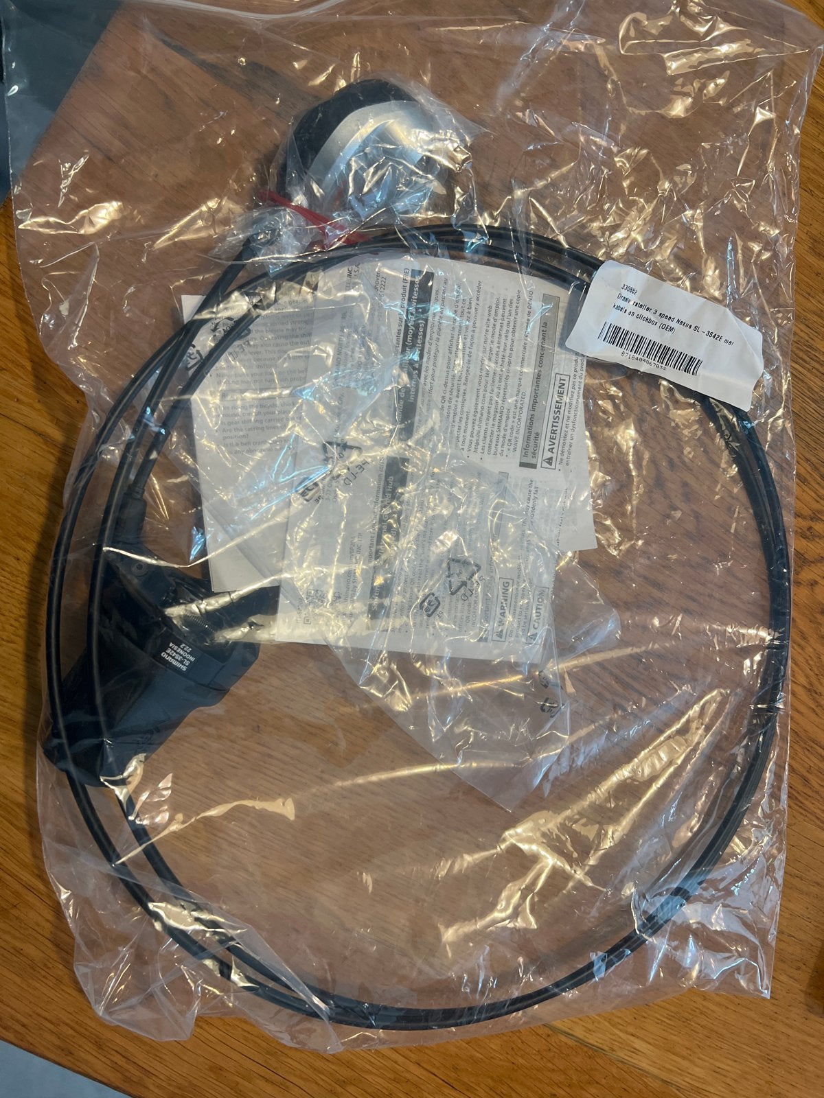 Shimano Nexus 3-speed draaiversteller SL-3S42E nieuw, Ophalen of Verzenden, Derailleur of Ketting, Stadsfiets, Nieuw