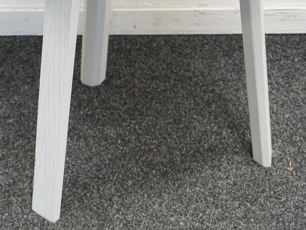 Hay Bella Coffee Table | Bijzettafel | Wit Hout |  Ø 45 cm, 45 tot 60 cm, Minder dan 55 cm, Gebruikt, -