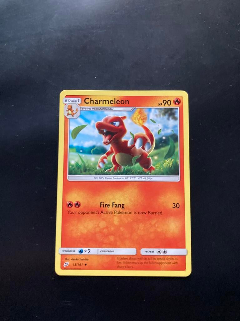 Pokemon kaart Charmeleon, Hobby en Vrije tijd, Verzamelkaartspellen | Pokémon, Ophalen of Verzenden