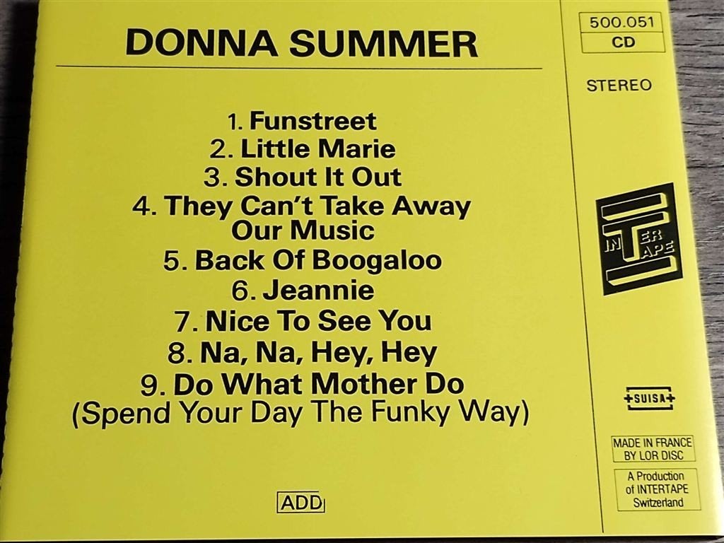 Donna Summer - Donna Summer [1987], Ophalen of Verzenden, Gebruikt, Disco