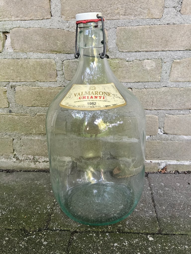 Vintage Valmarone Chianti Fles 1982 - 5 Liter, Ophalen of Verzenden