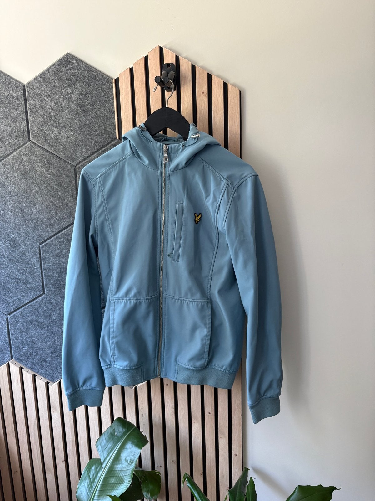Lyle & Scott jas in blauw, maat XS, Ophalen of Verzenden, Zo goed als nieuw, Maat 46 (S) of kleiner, Blauw