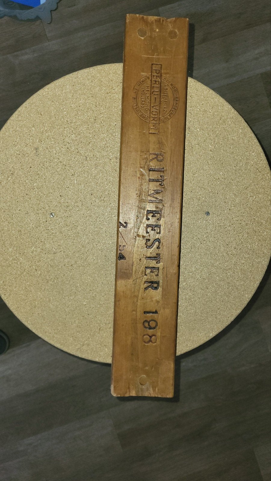 Vintage houten sigarenmal - Ritmeester 198, Ophalen