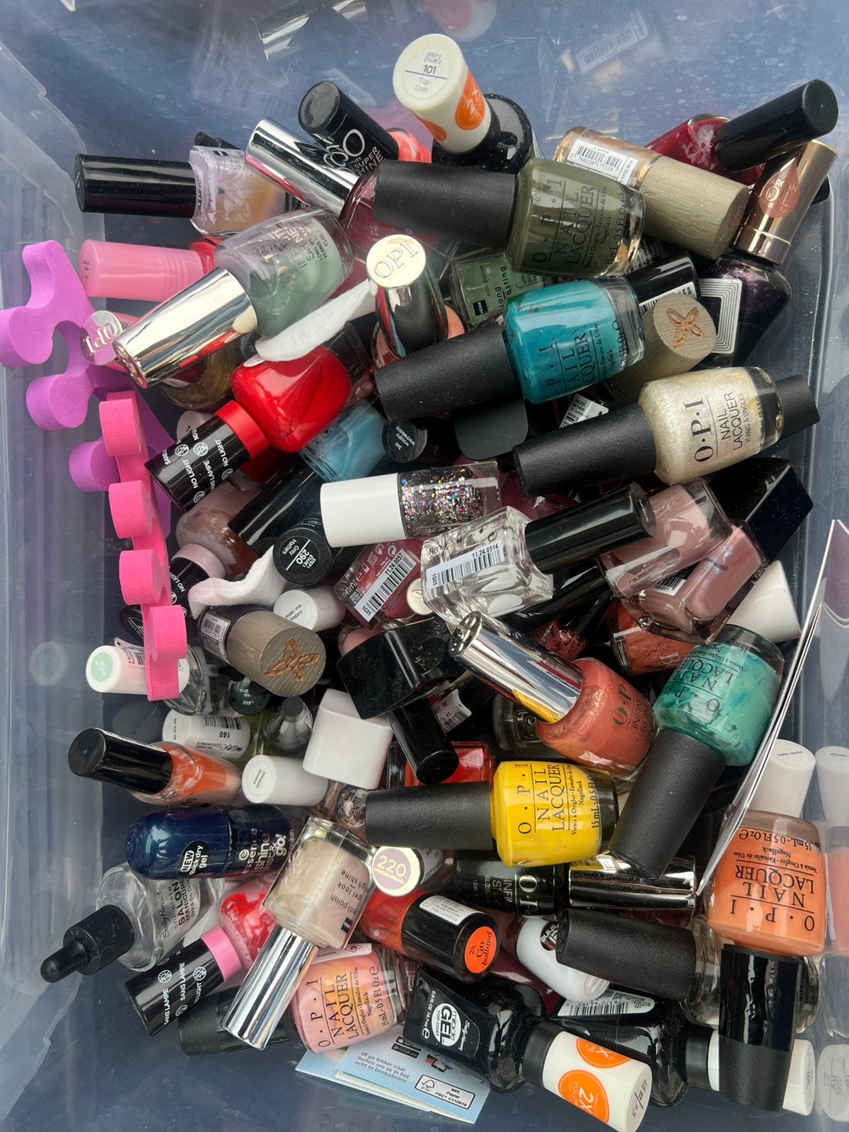 Bak vol nagellak, Ophalen, Overige kleuren, Handen en Nagels