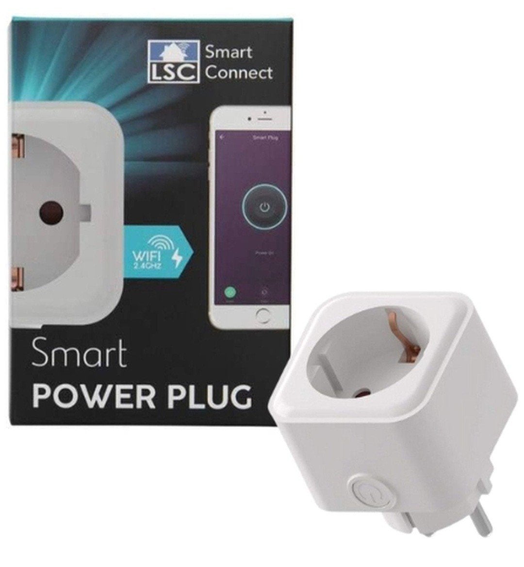 LSC Smart Connect Smart Power Plug - Wifi Stopcontact, Ophalen of Verzenden, Nieuw, Stopcontact