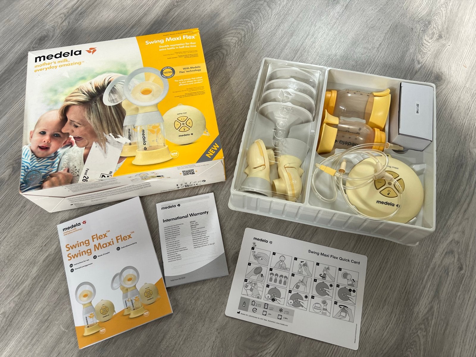 Medela Swing Maxi Flex dubbele elektrische borstkolf, Ophalen, Zo goed als nieuw