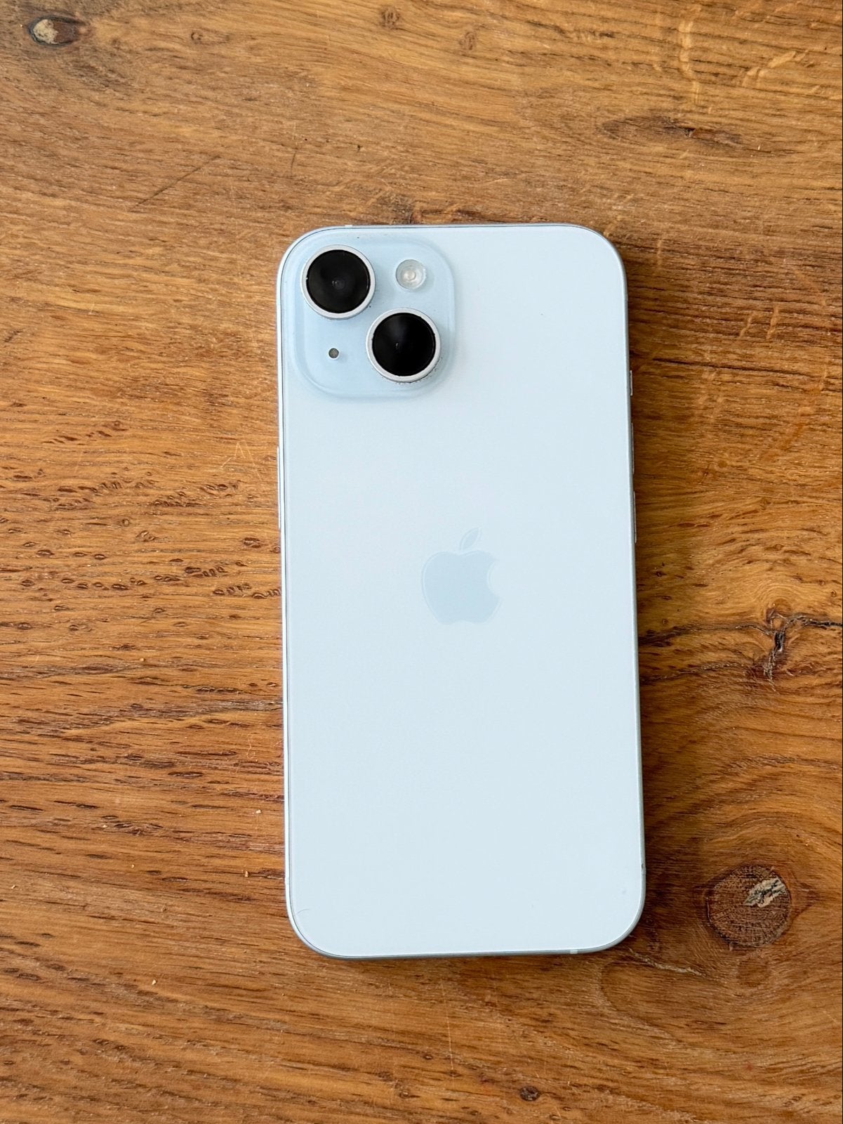 iPhone 15 Blauw 128 GB - 2 jaar oud, Ophalen, IPhone 15, Blauw, 82 %