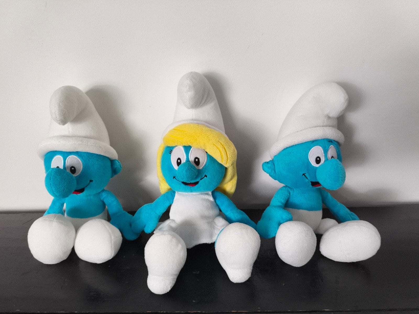 2 Smurfen en 1 Smurfin Knuffels, Verzamelen, Smurfen, Ophalen of Verzenden