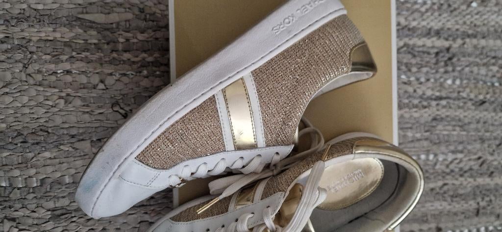 Michael Kors sneakers goud Maat 40, Verzenden, Nieuw, Sneakers of Gympen, Overige kleuren