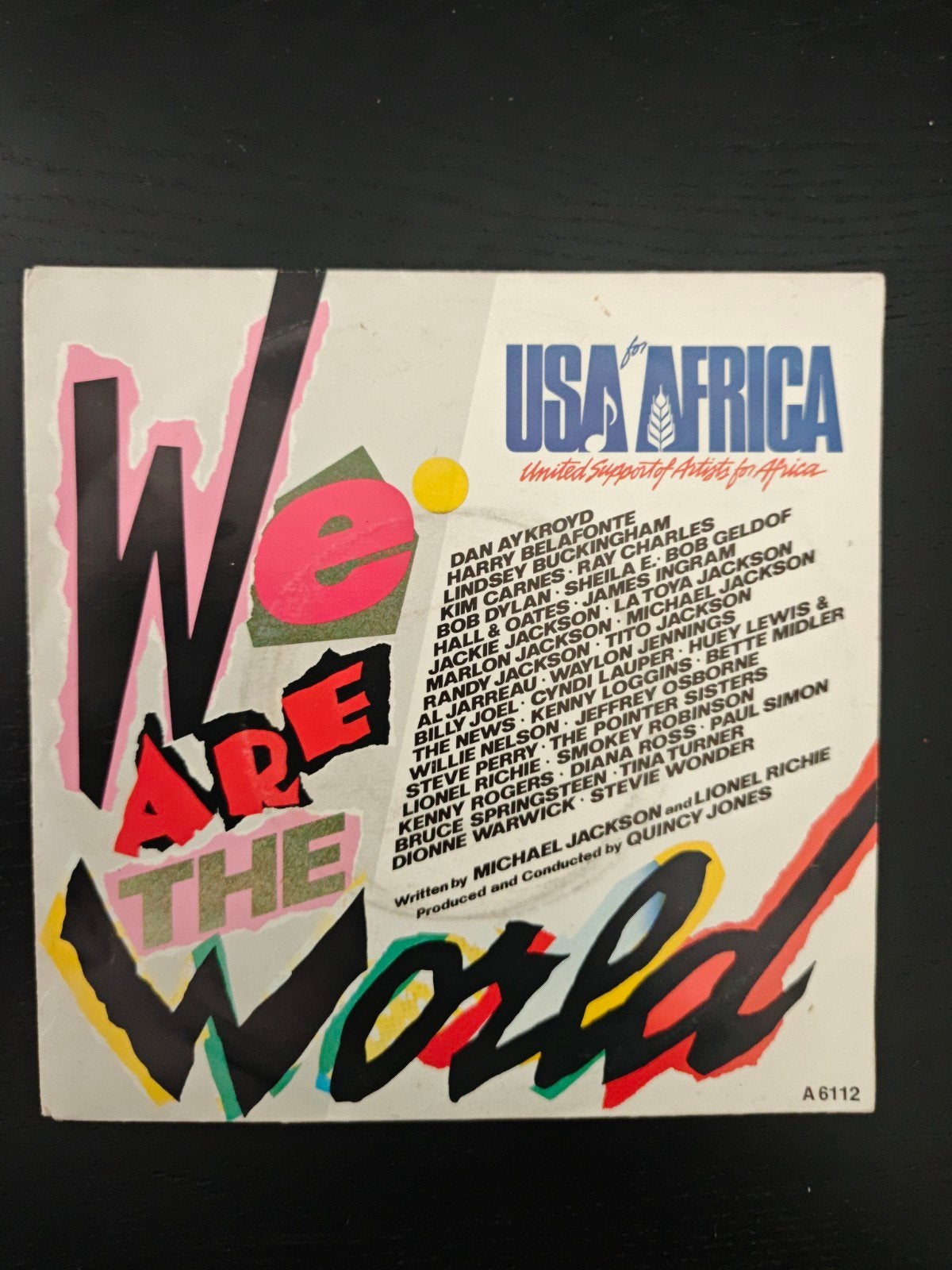 USA for Africa. we are the world, Ophalen of Verzenden, Gebruikt, Pop