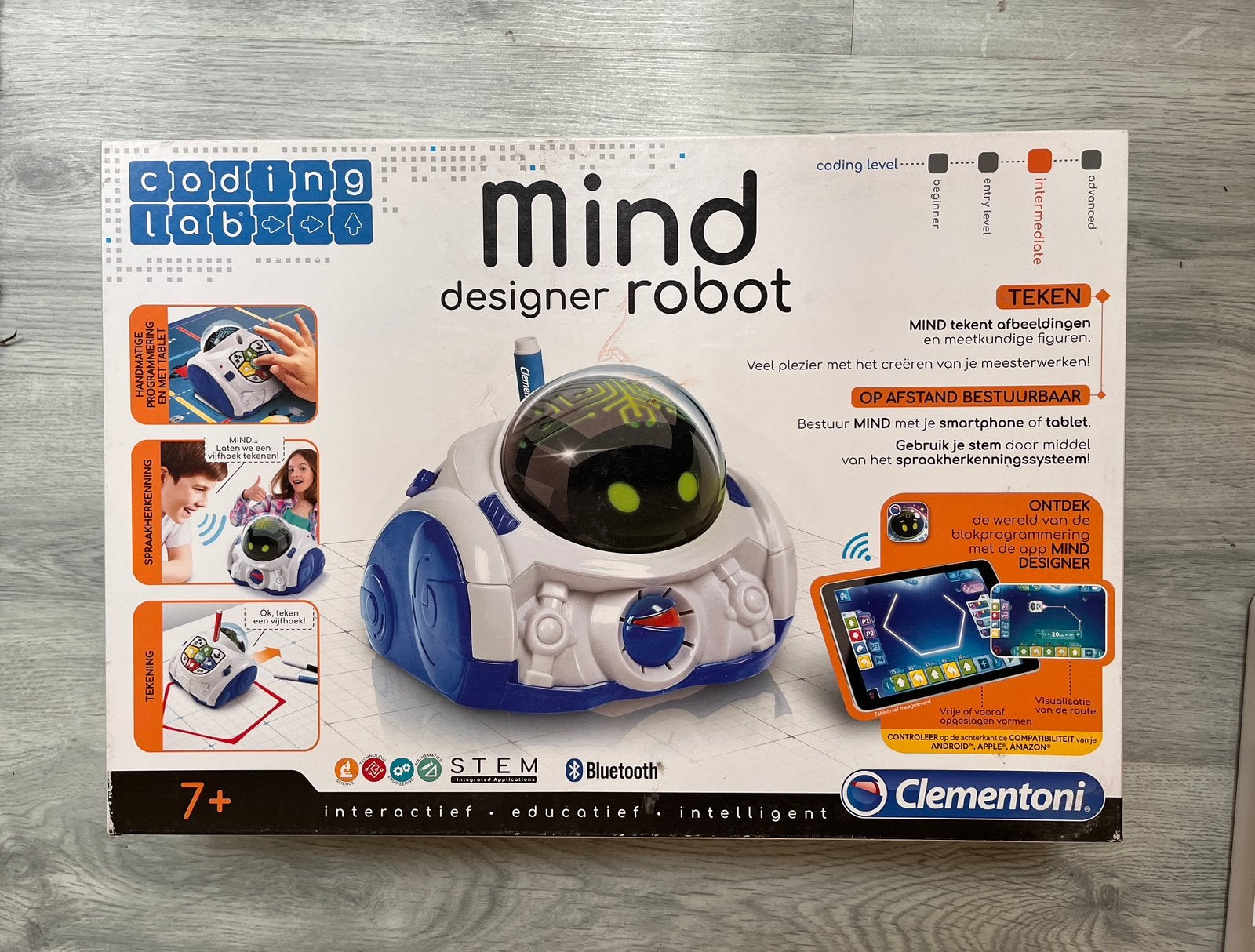 Mind designer robot STEM, Kinderen en Baby's, Speelgoed | Educatief en Creatief, Ophalen of Verzenden, Gebruikt, Ontdekken, Met licht