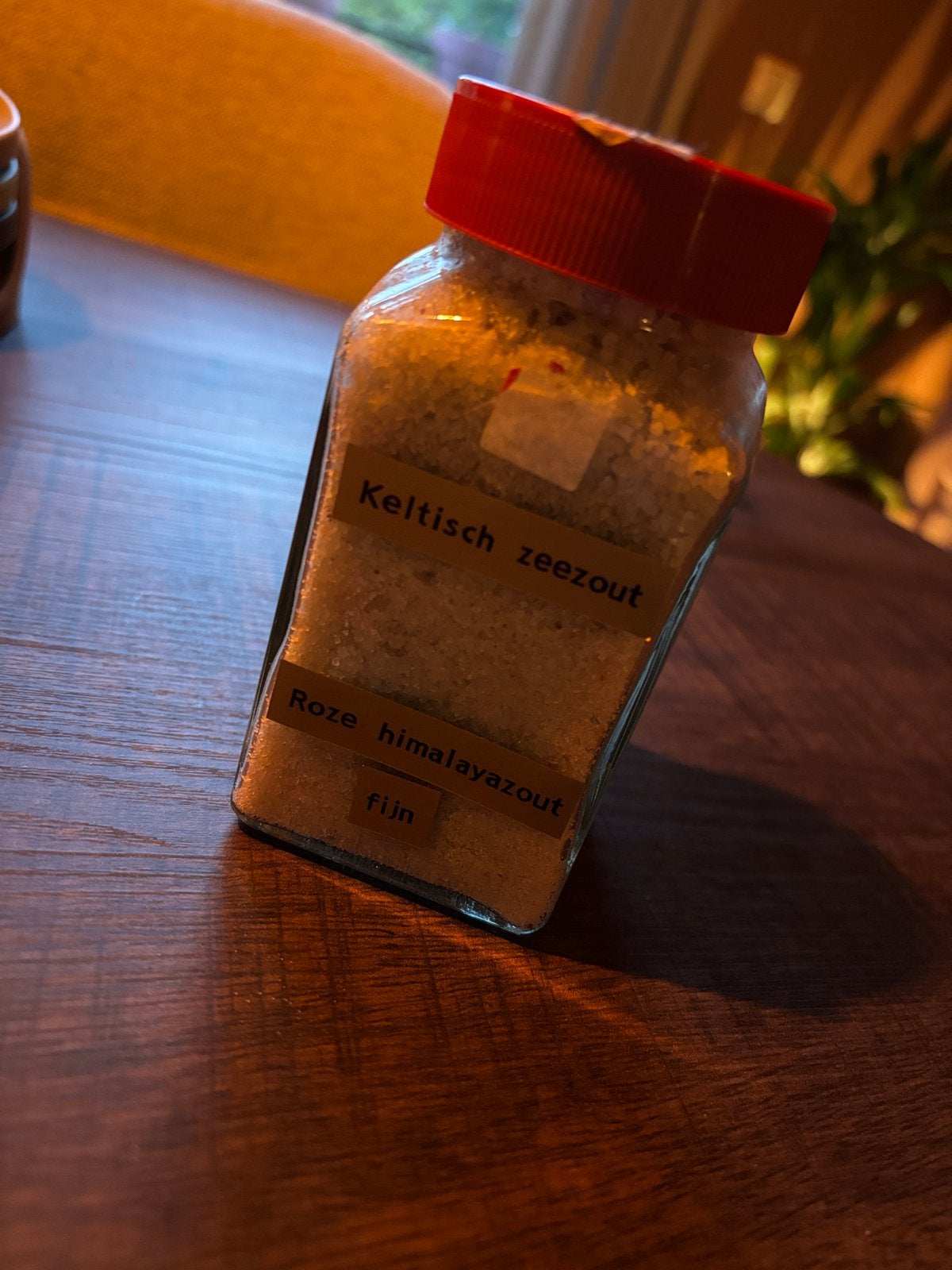 Potje met Keltisch zeezout grof en roze himalayazout fijn, Ophalen