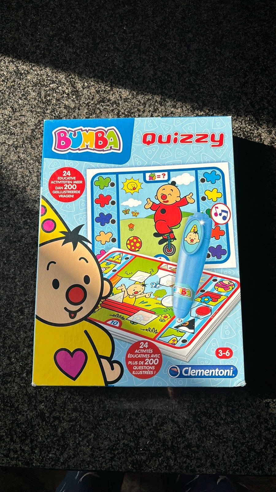 Bumba Quizzy Clementoni - Zo goed als nieuw, Ophalen of Verzenden, Zo goed als nieuw, Ontdekken, Met geluid