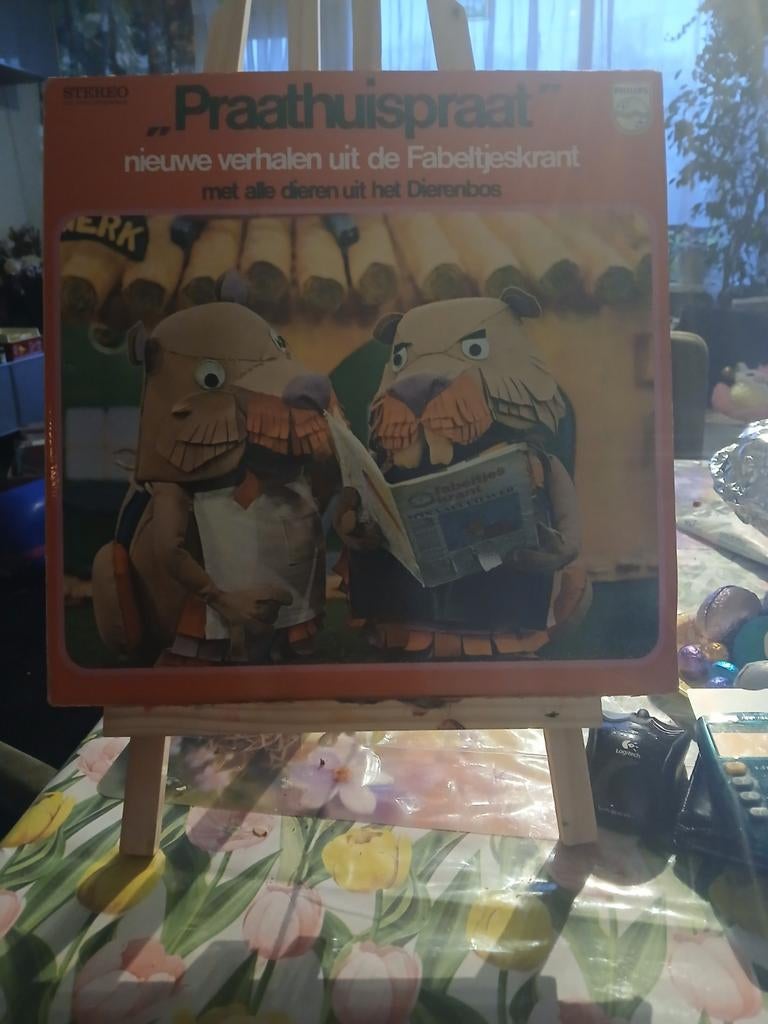 Praathuispraat lp nieuwe verhalen uit de Fabeltjeskrant, Ophalen of Verzenden