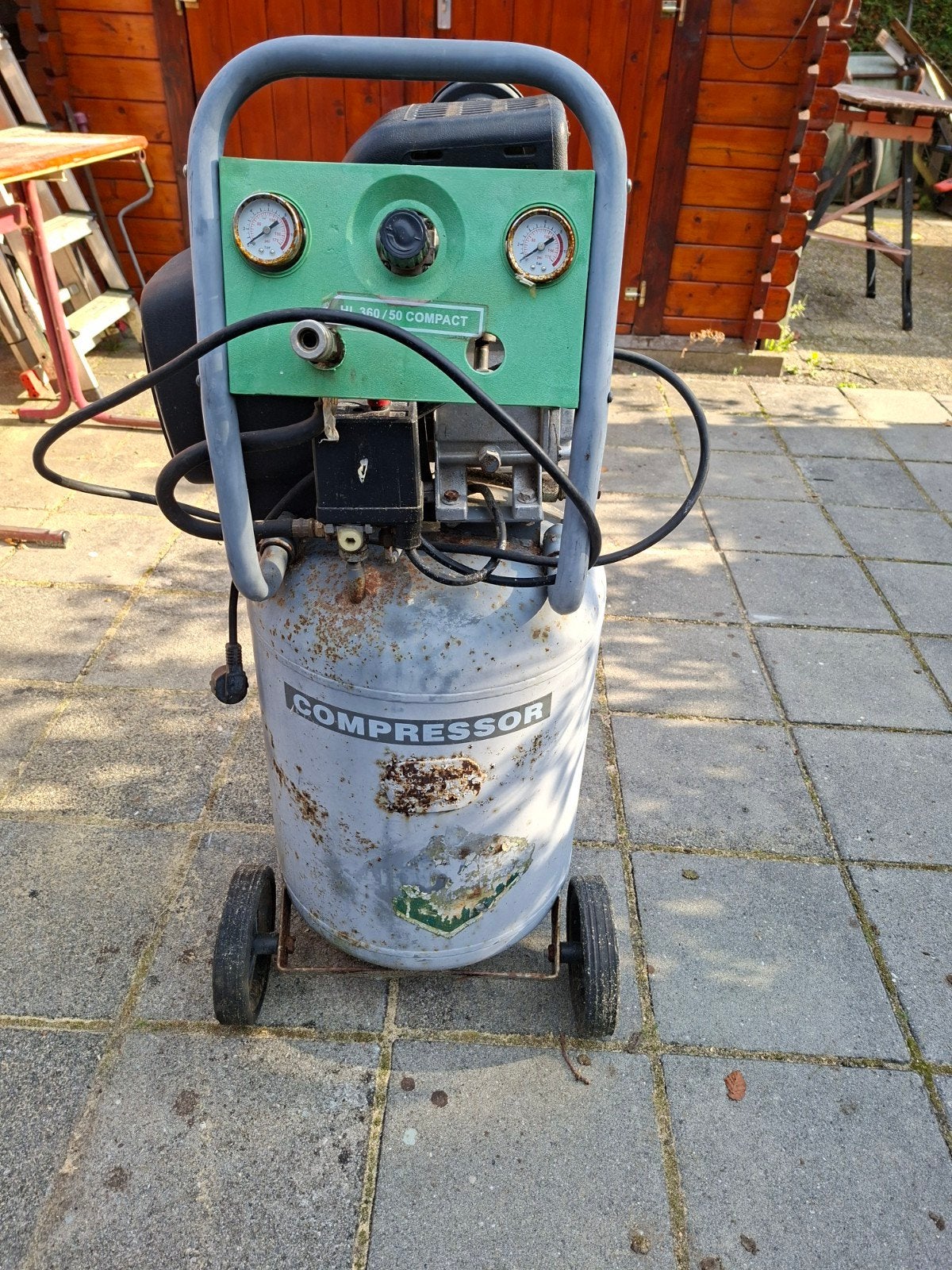 compressors, 100 liter of meer, Ophalen, Gebruikt, 6 tot 10 bar