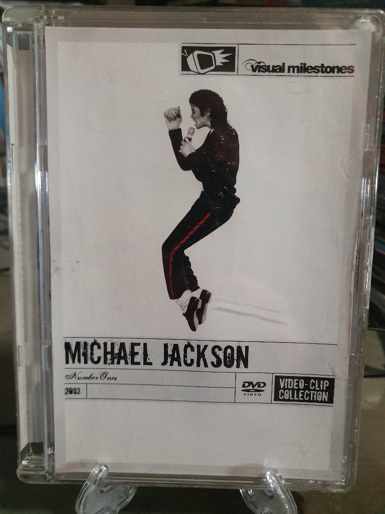 Michael Jackson - Number Ones DVD, Alle leeftijden, Ophalen, Zo goed als nieuw