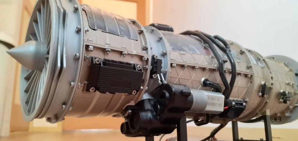 Teching Jet Engine straalmotor schaalmodel DM135 1:10, Overige merken, Nieuw, Ophalen of Verzenden, Groter dan 1:72