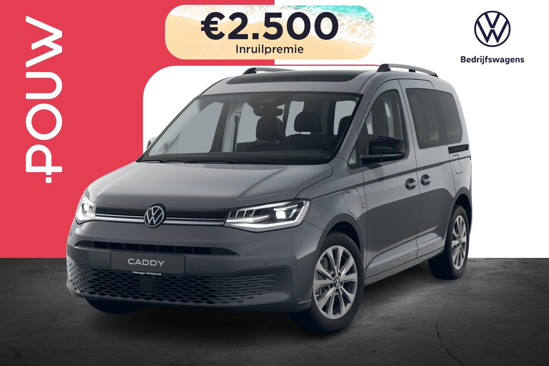 Volkswagen Caddy Kombi 1.5 TSI Hybride 150pk Style | Winter, Auto's, Volkswagen, 12 maanden, 1498 cc, 4 cilinders, 150 min