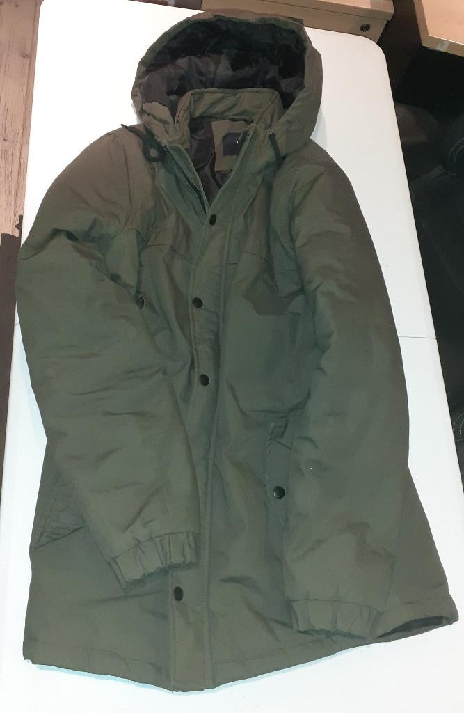 Jas heren khaki groen Kiabi S, Ophalen of Verzenden, Nieuw, Maat 46 (S) of kleiner, Groen