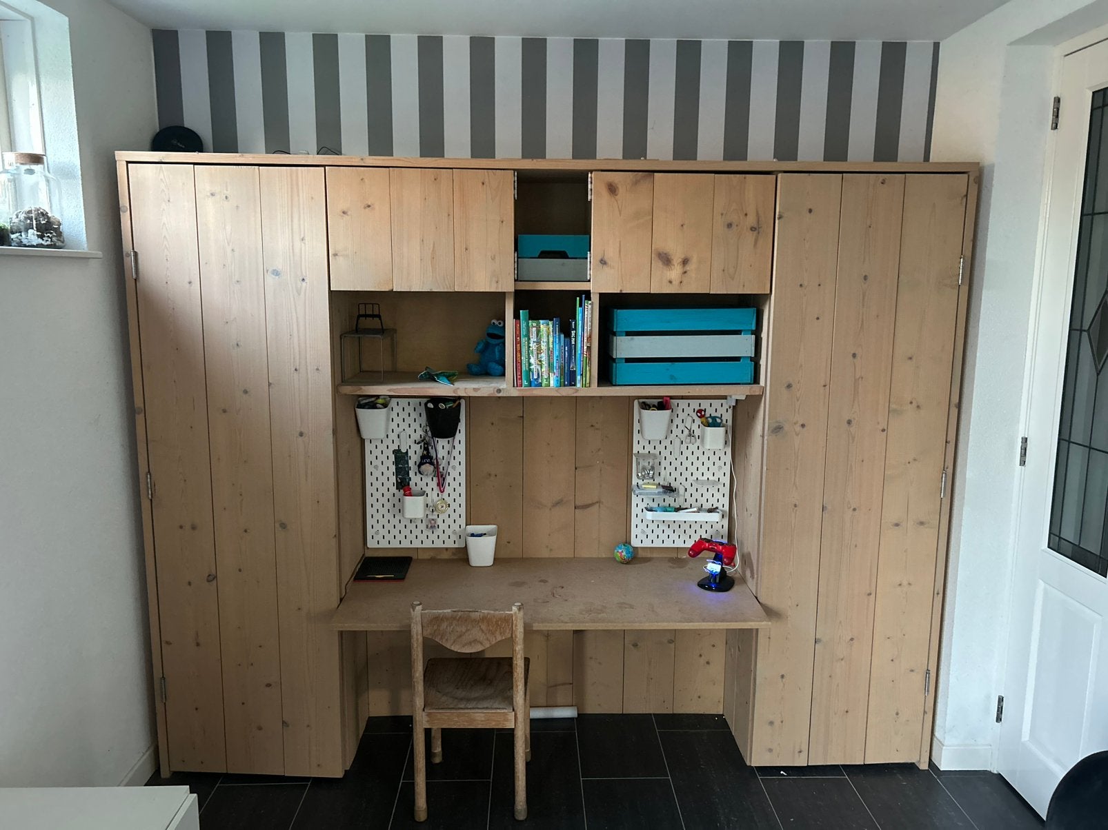 Steigerhouten kast Gratis, Ophalen, Gebruikt, 170 cm of meer, 170 cm of meer