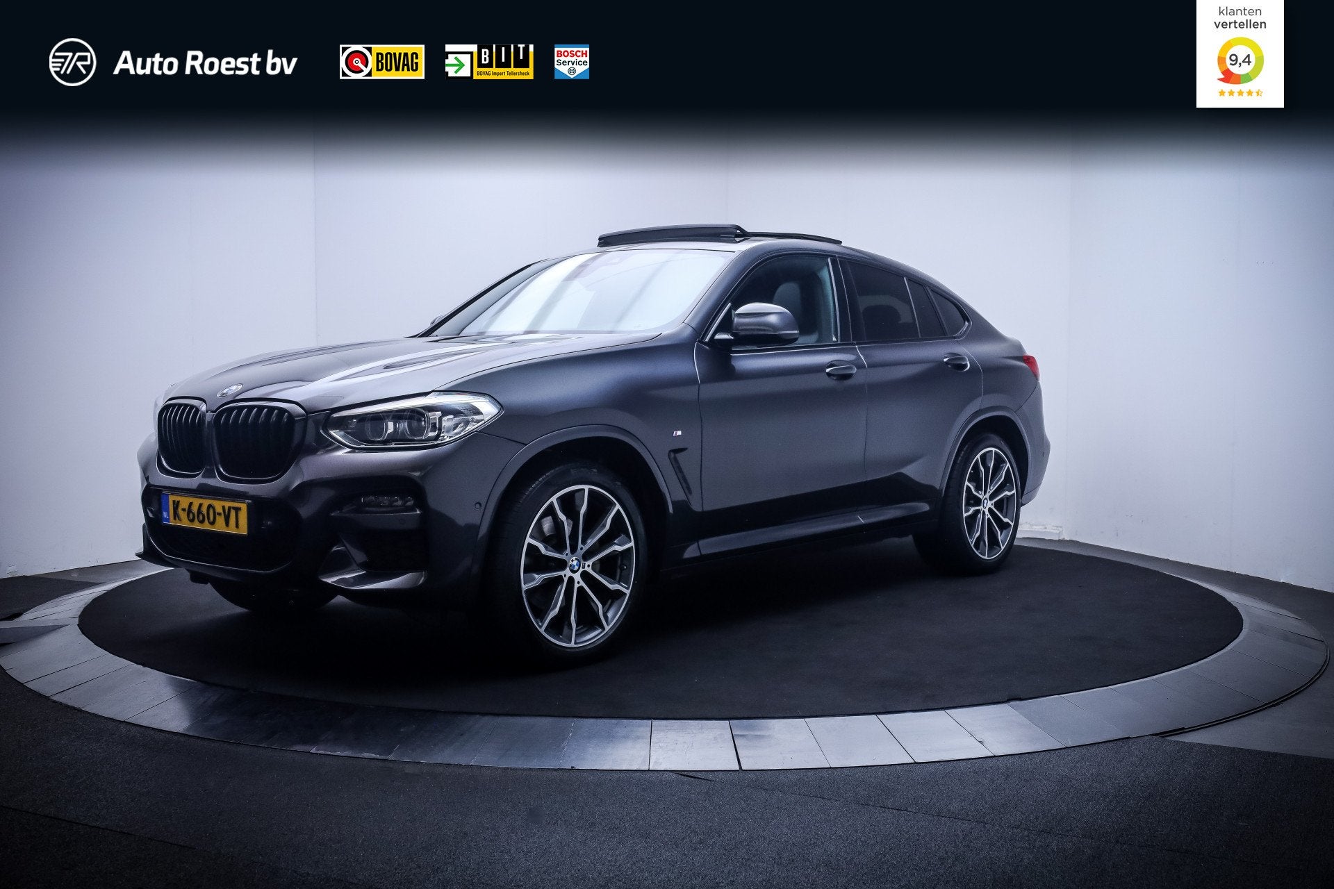 BMW X4 20iA Xdr High Executive PANO | FULL LED | CAMERA | ST, Auto's, 15 km/l, Gebruikt, 4 cilinders, Leder