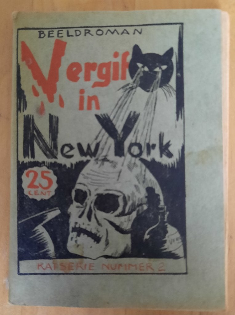 Zeldzame uitgave van Vergif in New York, Katserie Nummer 2, Boeken, Eén stripboek, Ophalen of Verzenden, Gelezen