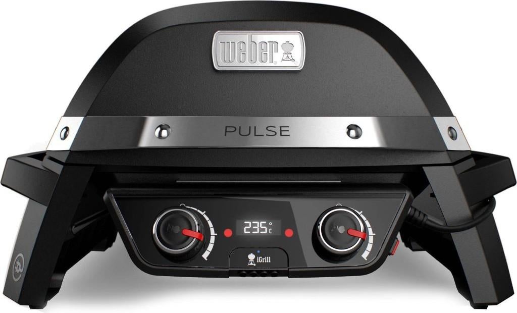 Elektrische barbecue, Weber Pulse 2000, Tuin en Terras, Elektrische barbecues, Ophalen, Nieuw, Weber