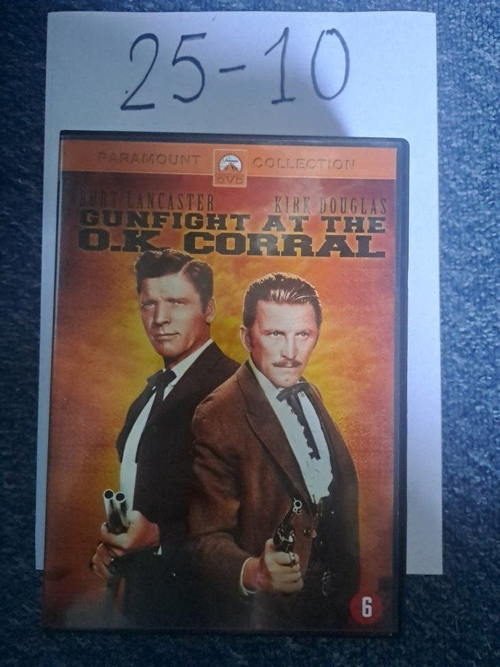 Gunfight at the O.K. Corral DVD - Klassieke Western, Vanaf 6 jaar, Ophalen of Verzenden, Zo goed als nieuw, Overige genres