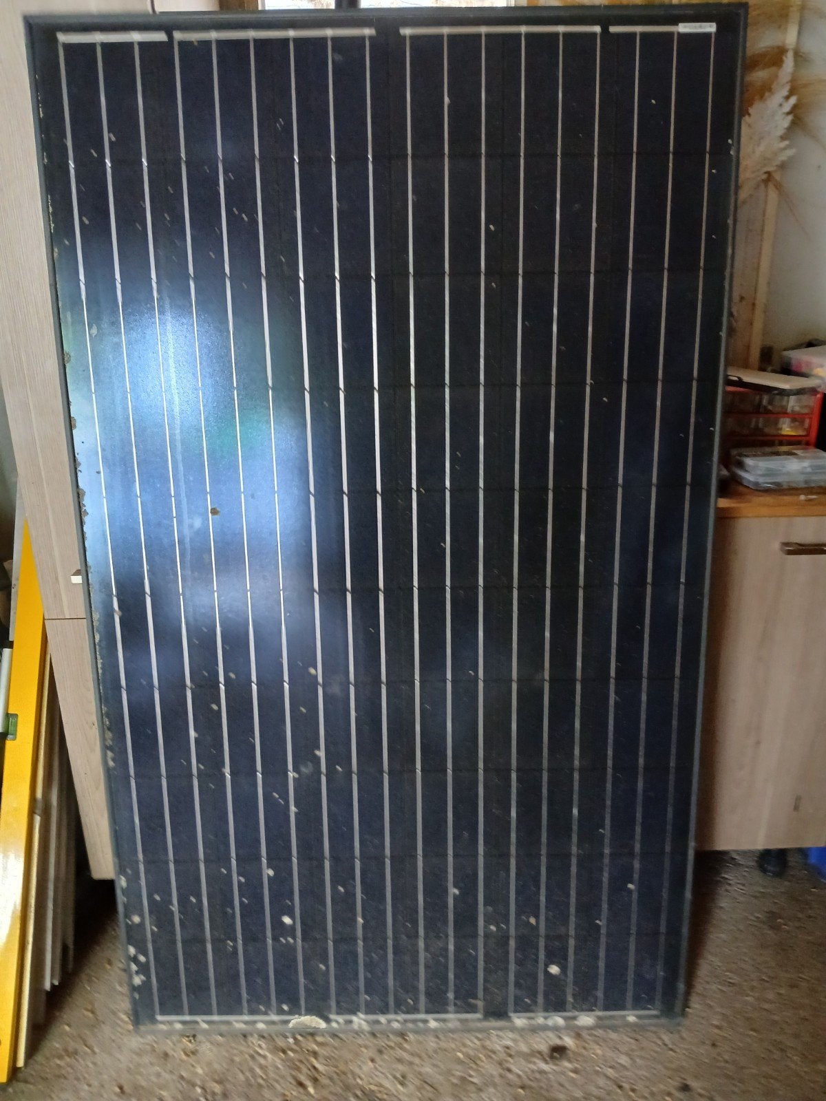 10 zonnepanelen compleet, Ophalen, Gebruikt, Compleet systeem, 200 wattpiek of meer