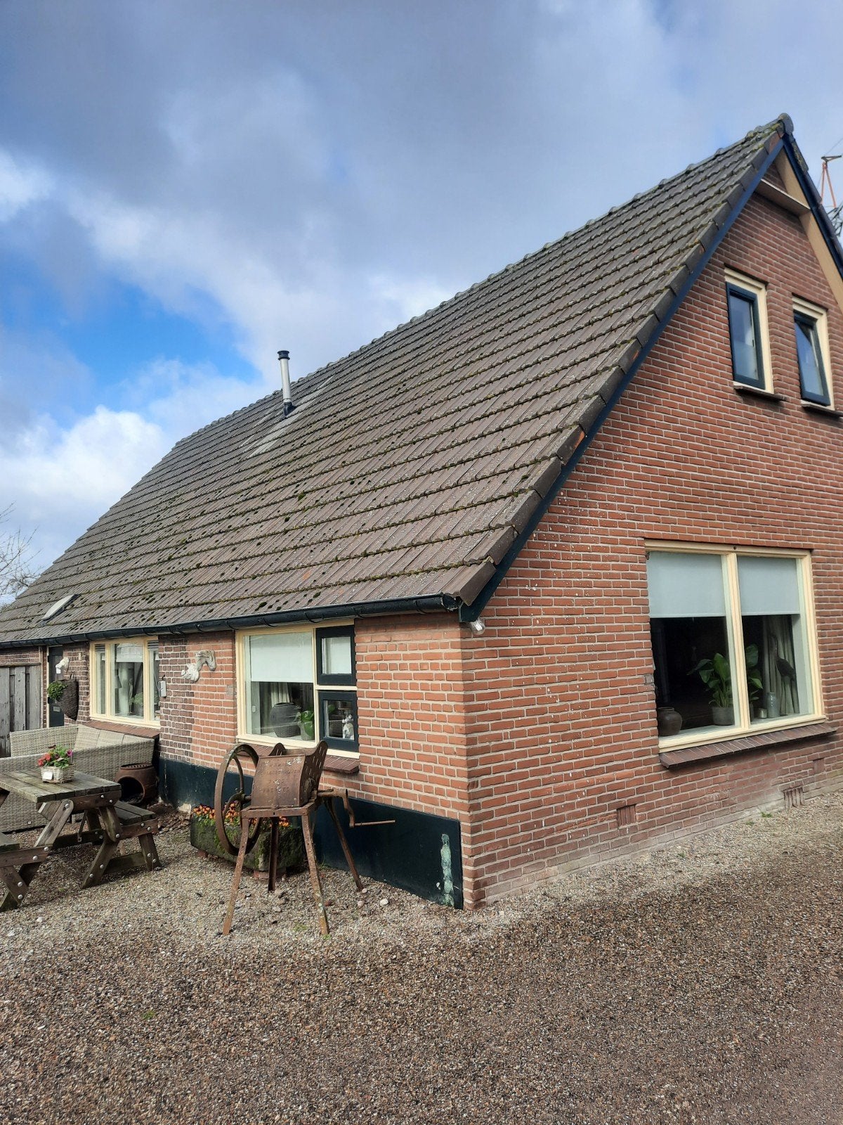 Dakpannen, gevelpannen en nokpannen., Ophalen, Gebruikt, 15 m² of meer, Dakpannen