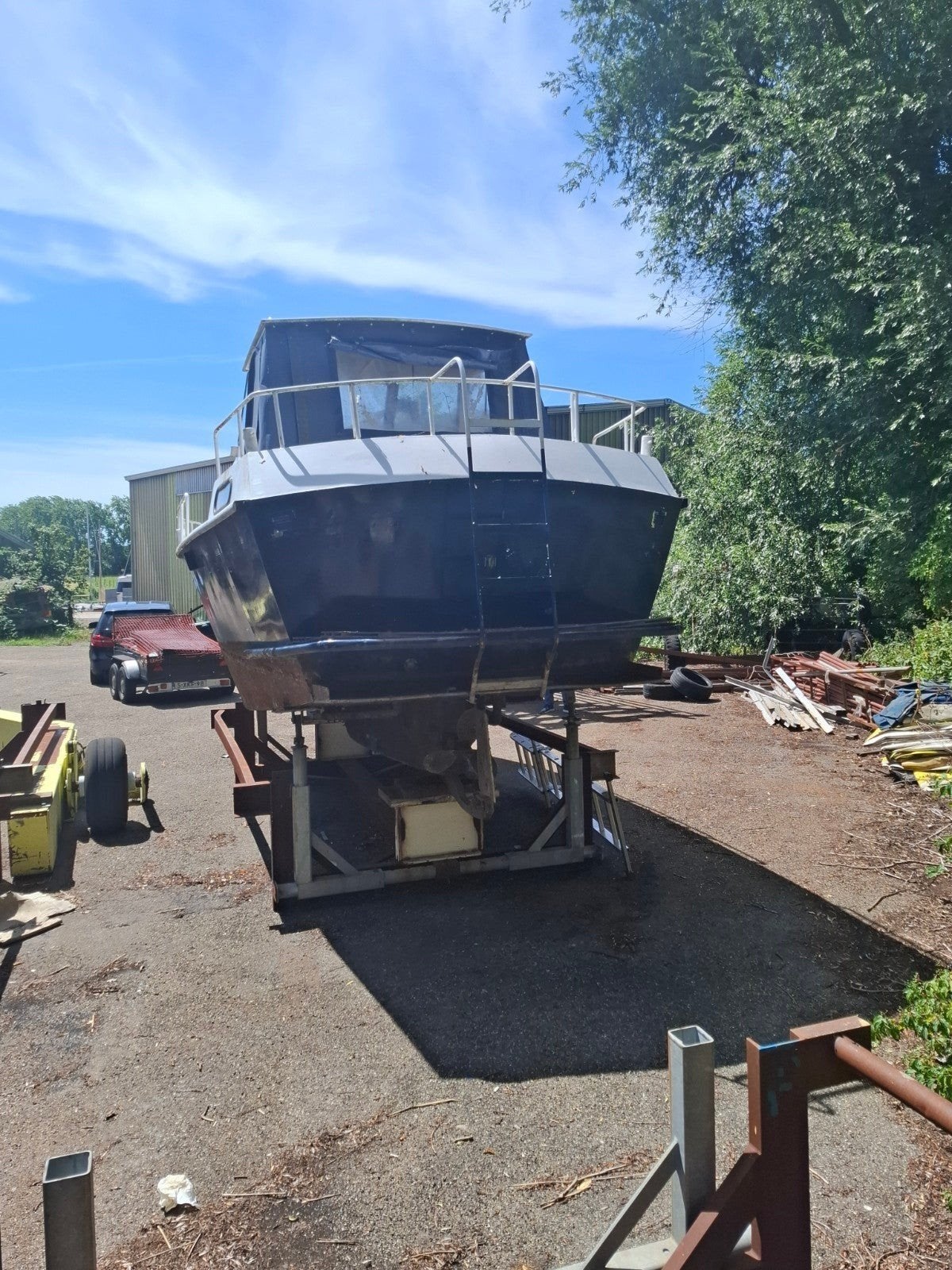 Opknapper boot - Bodem slecht, 2.2 dik, moet snel weg, Staal, Gebruikt, Geen motor, Ophalen of Verzenden