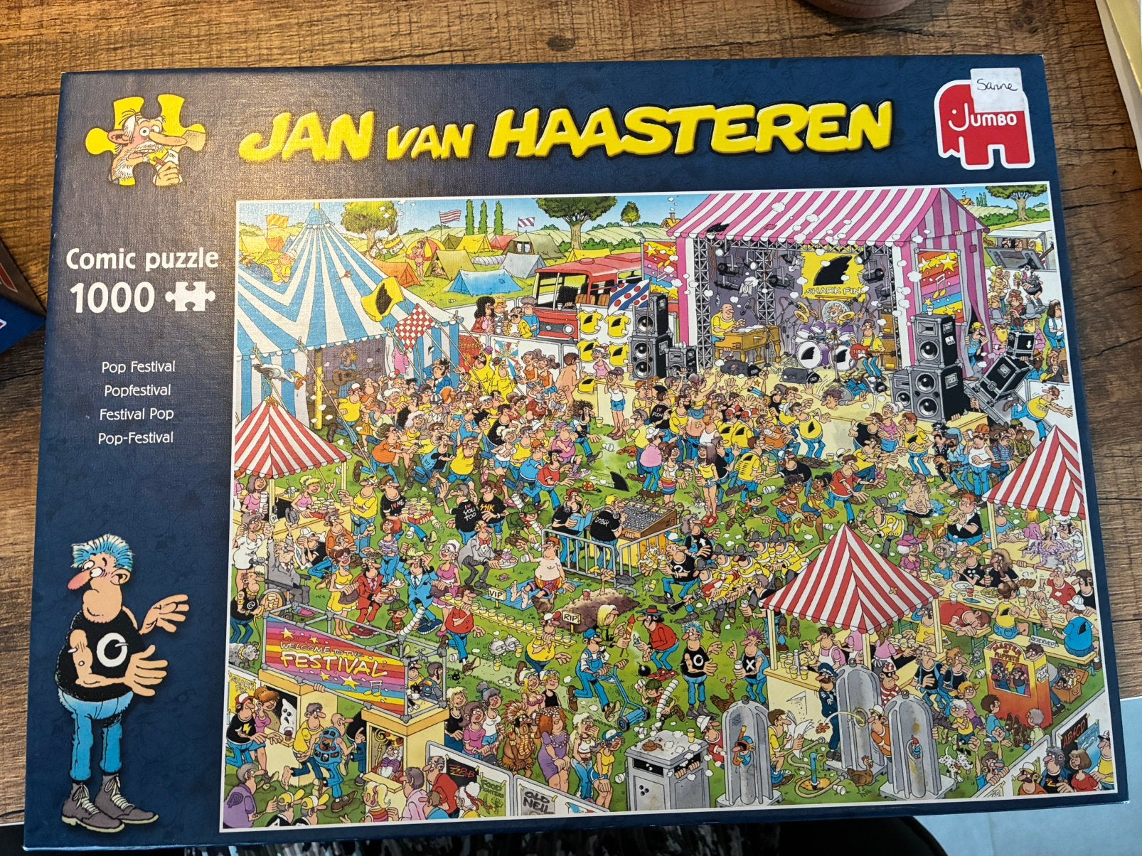 Jan van haasteren puzzel, Ophalen, 500 t/m 1500 stukjes, Zo goed als nieuw