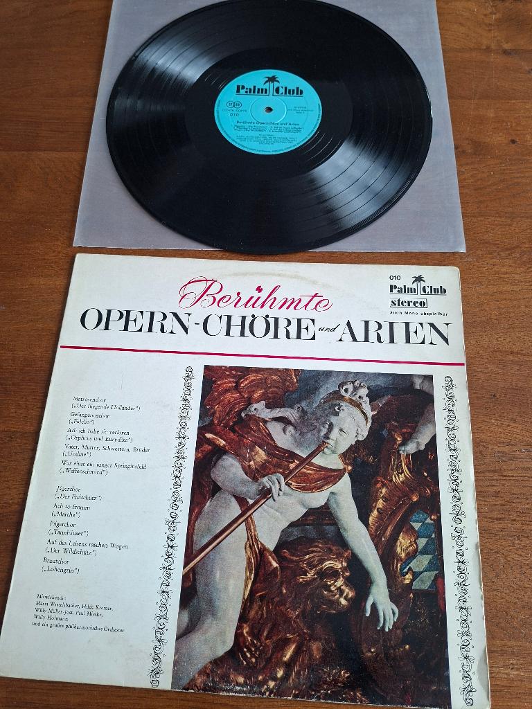 Lp beruhmte opern chore and arien, Gebruikt, Opera of Operette, Ophalen of Verzenden, Romantiek