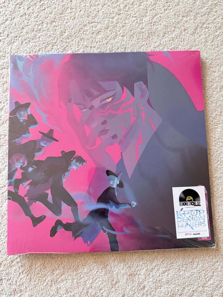 K-Pop Demon Hunters Soundtrack Vinyl LP (Netflix Film), Geseald, 2020 tot heden, Ophalen of Verzenden, Zo goed als nieuw