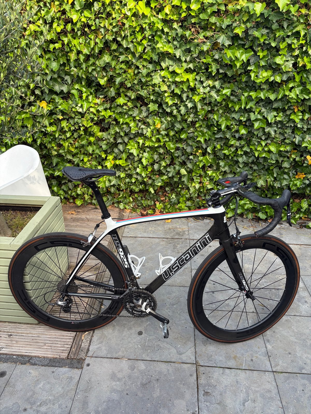 U.Scanini 925 Carbon Racefiets mt 55 SRAM Force, 28 inch, Gebruikt, Carbon, Meer dan 20 versnellingen