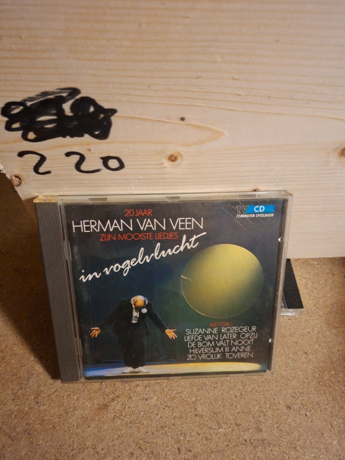 Herman van Veen - Zijn Mooiste Liedjes: In Vogelvlucht (CD), Gebruikt, Cabaret of Kleinkunst, Ophalen of Verzenden, Verzamelalbum